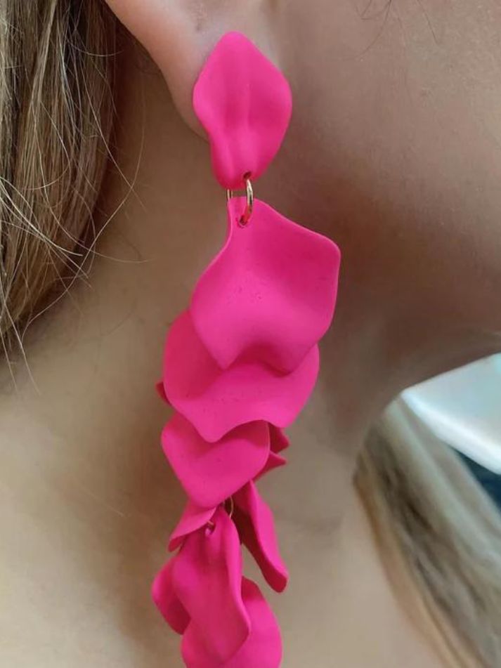 PINK PRANCHES EARRINGS