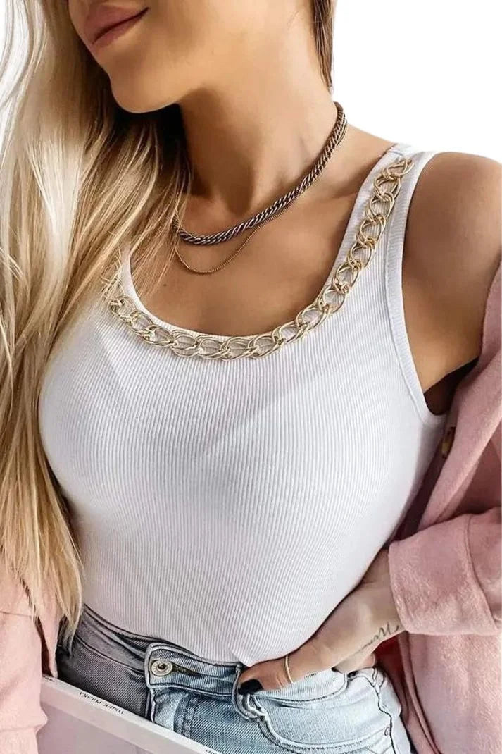 CHARM TANK TOP - Be My Valentina Collection