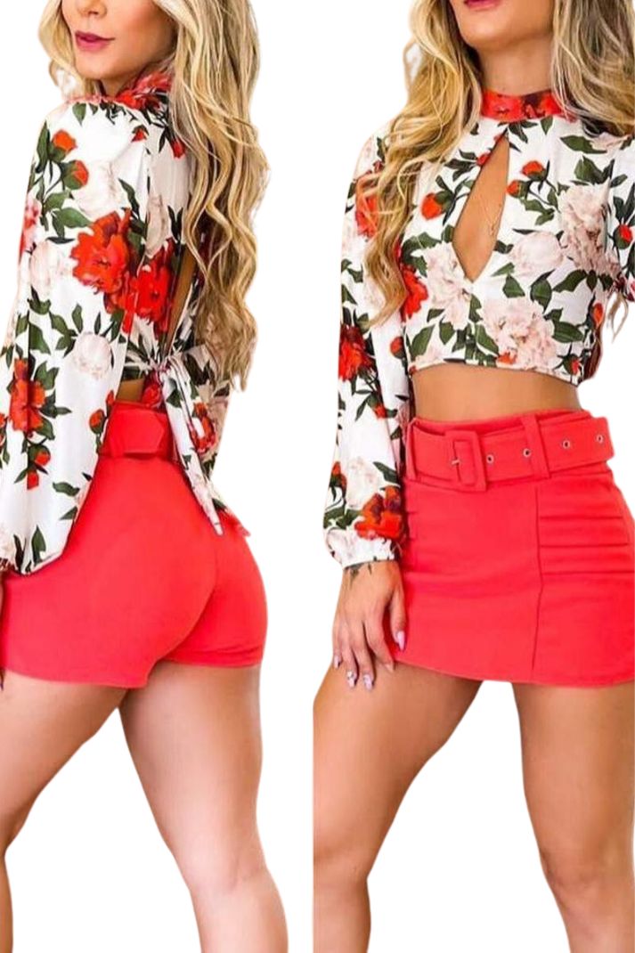 ROSE SHORTS SET
