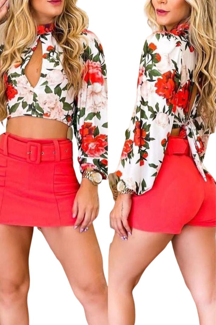 ROSE SHORTS SET