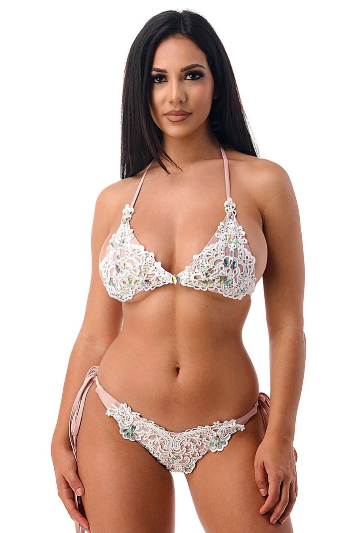 GLIMMER BIKINI SET - Be My Valentina Collection