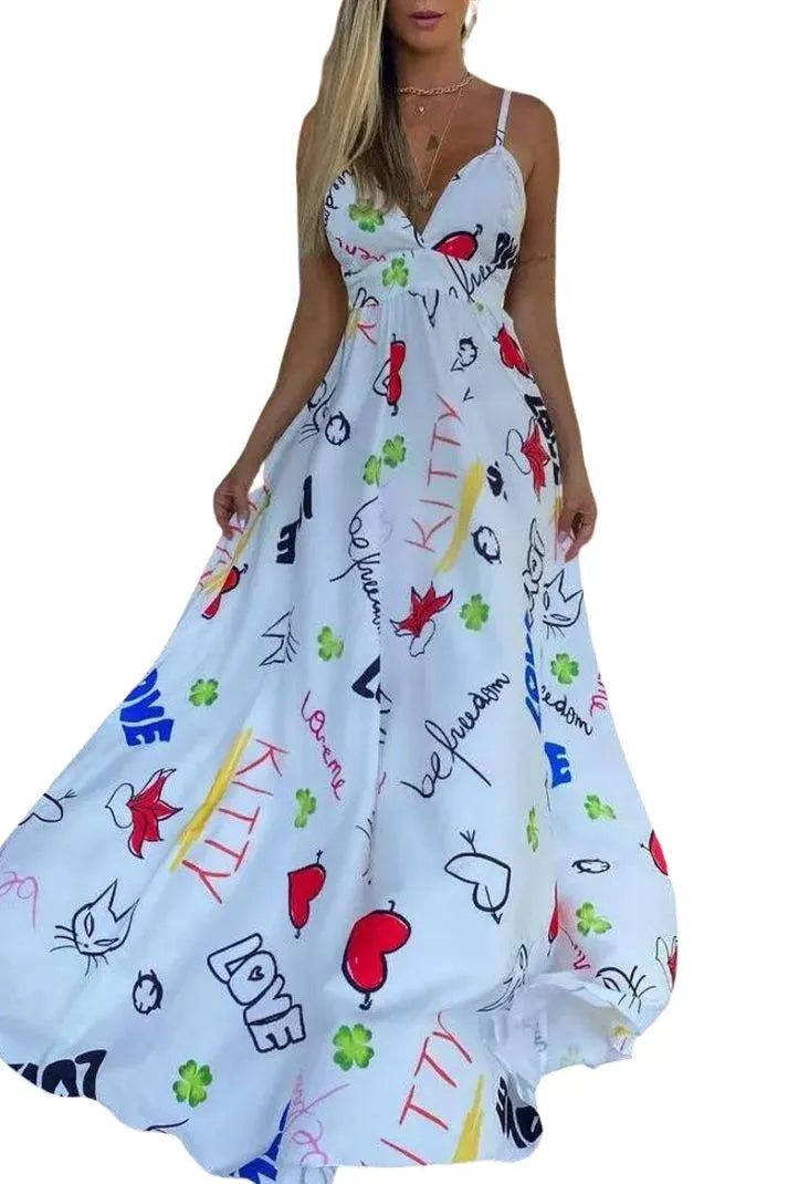 ART SUMMER DRESS - Be My Valentina Collection