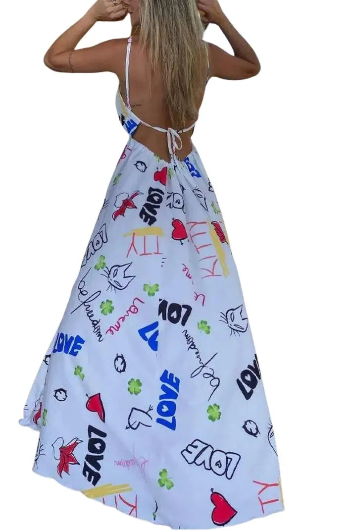 ART SUMMER DRESS - Be My Valentina Collection