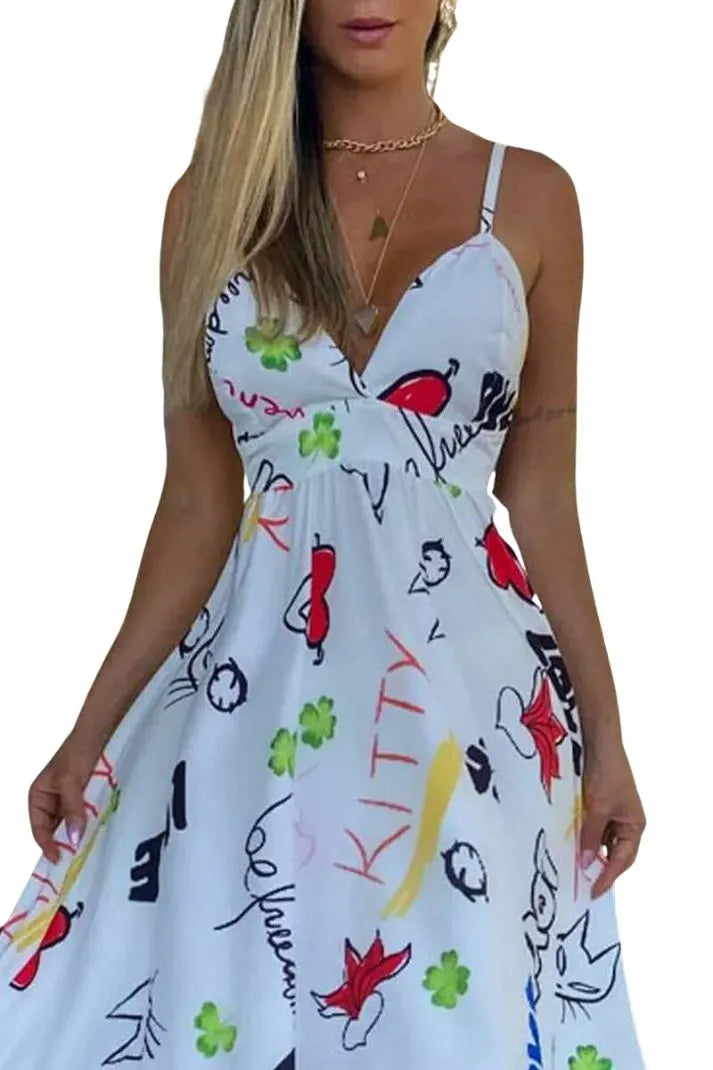 ART SUMMER DRESS - Be My Valentina Collection